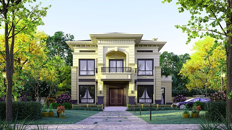 南平中式合院住宅，开放庭院与邻里乡亲更亲近